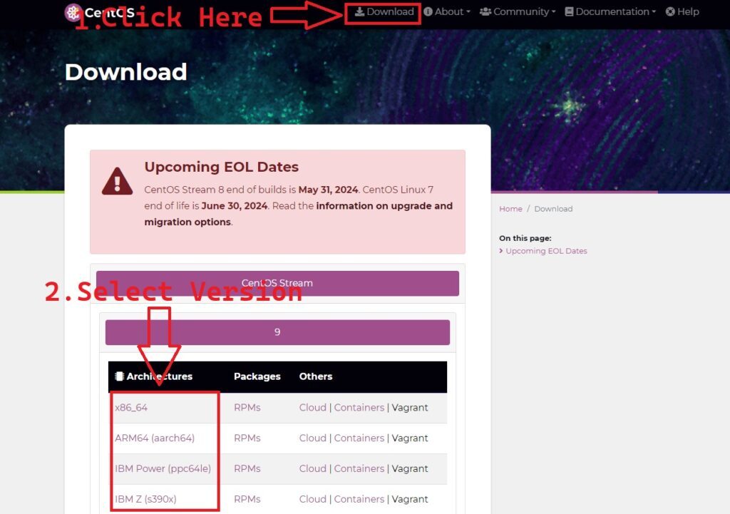 How to Download Centos 9